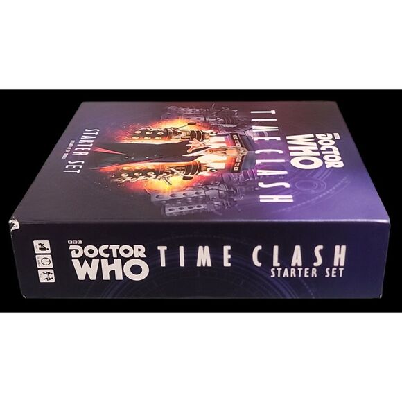 DOCTOR WHO Time Clash Game Starter Set New - Picture 3 of 5